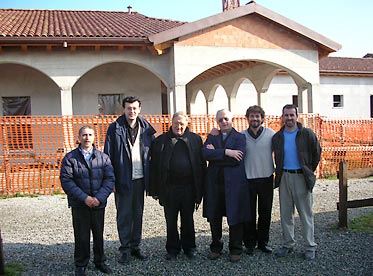 Father Matteo and Father Bruno with Ramias Father Matteo and Father Bruno with Ramias