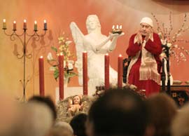 The New Year’s Day darshan