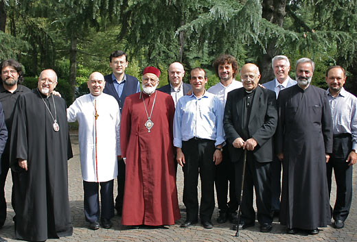 S.B. Gregorios III Laham visits Anima Universale