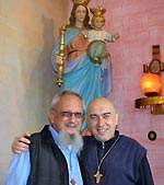 Father Fulgenzio Cortesi with our Founder
